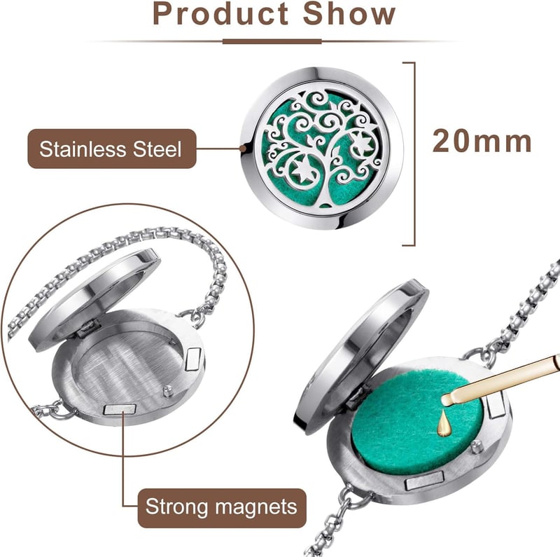 Mother's Day Aromatherapy Diffuser Bracelet Set for Women