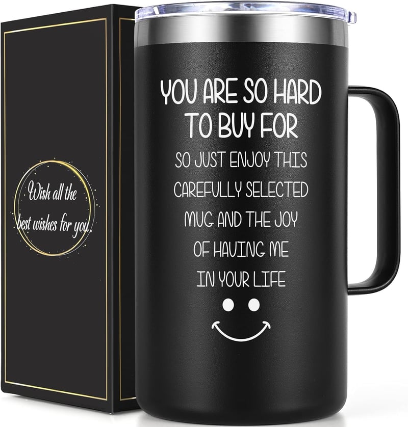 Funny Sarcastic Coffee Mug - 20 oz Gift for Men