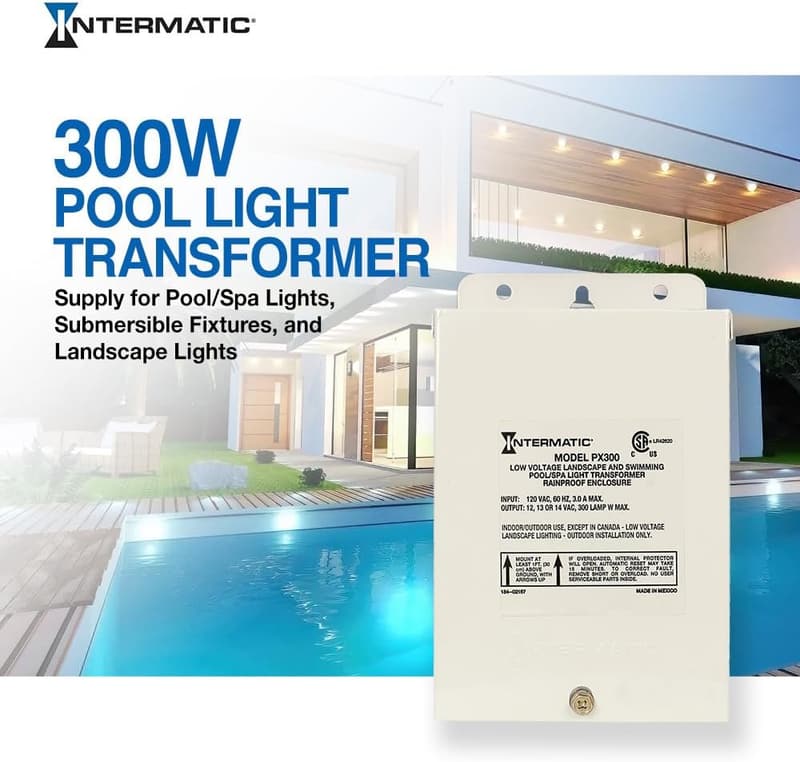300W Pool Light Transformer for Spa & Landscape Lights