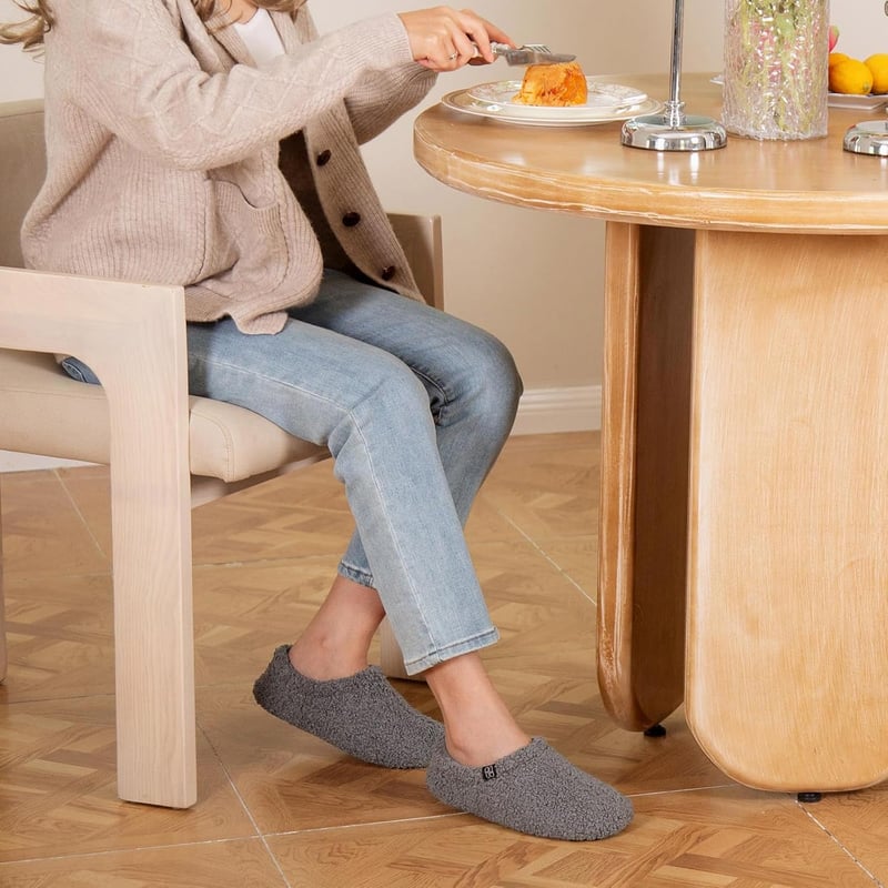 Cozy Women's Fuzzy Memory Foam Loafer Slippers