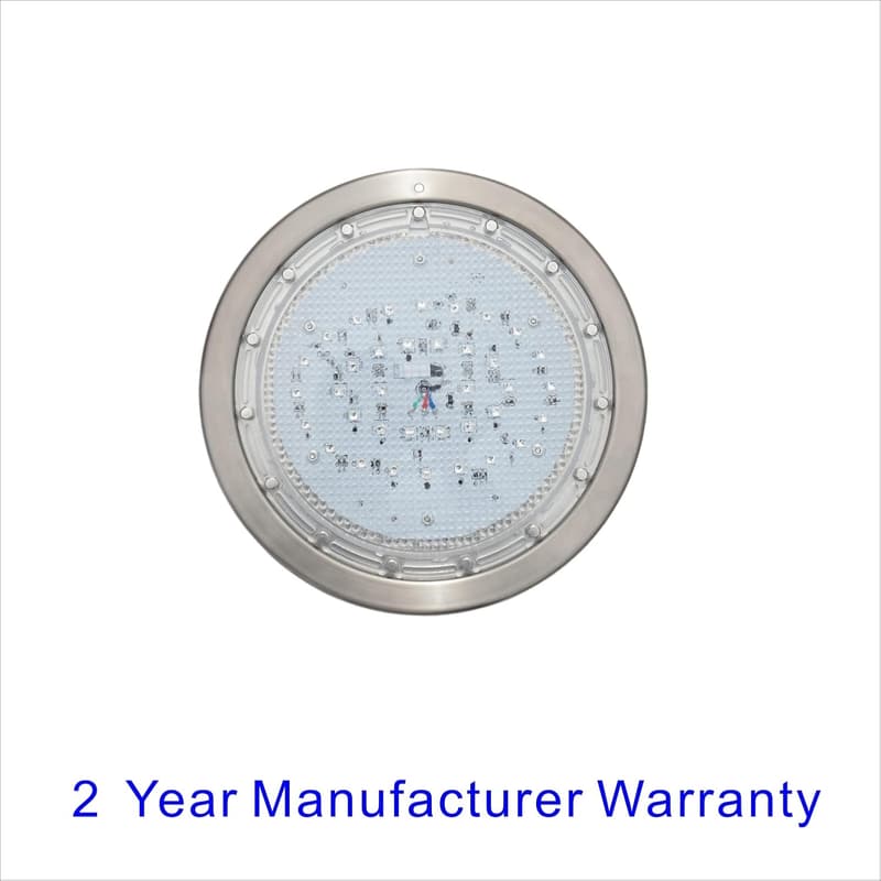 10 Inch RGB Inground Pool Light with Stainless Steel Housing