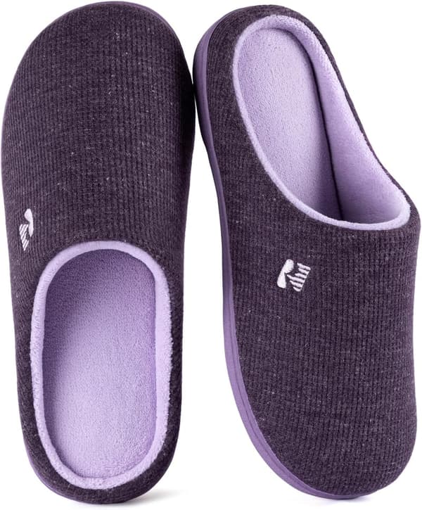 Original Two-Tone Memory Foam Slippers for Women