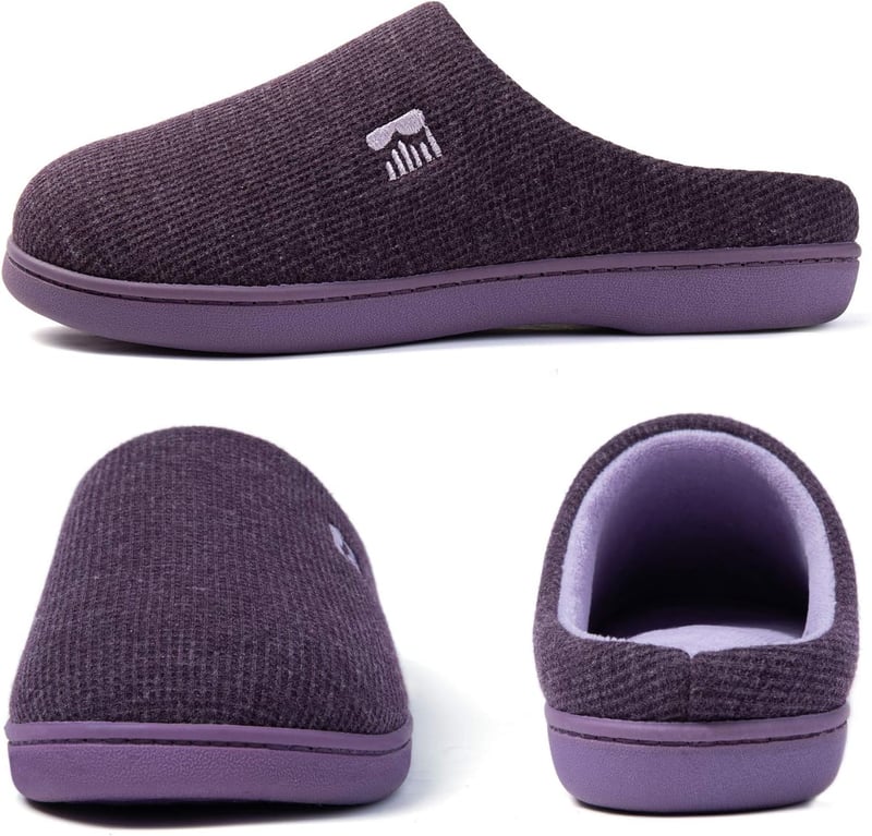 Original Two-Tone Memory Foam Slippers for Women