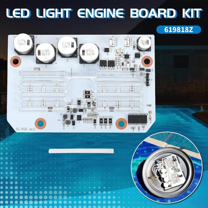 Pentair IntelliBrite 5G LED Pool Light Engine Board & Accessories