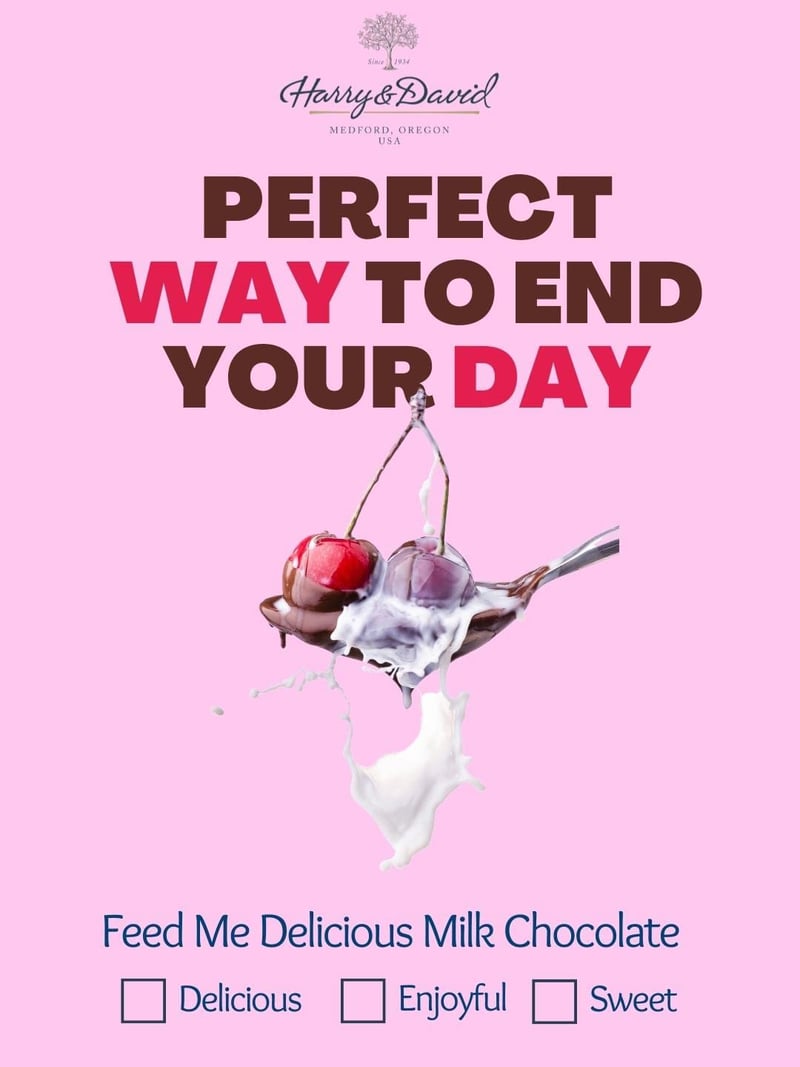 Gourmet Milk Chocolate Covered Cherries Gift Set (6 oz, Pack of 2)