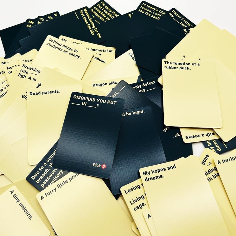 Potter Edition Party Game - 600 Adult Cards Bundle