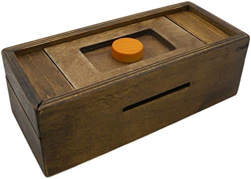 Wooden Puzzle Box - Secret Money & Gift Card Holder
