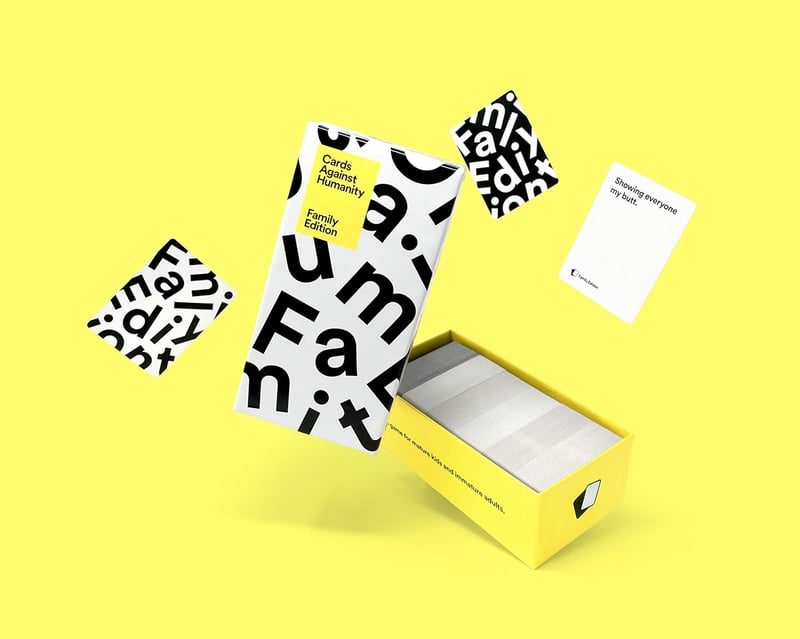 Family Edition Cards Against Humanity - 年齡 8+ Party Game