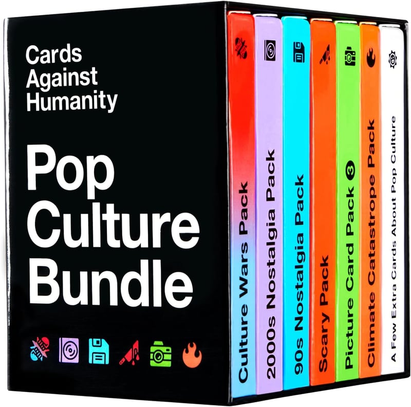Pop Culture Bundle: Cards Against Humanity with 6 Themed Packs