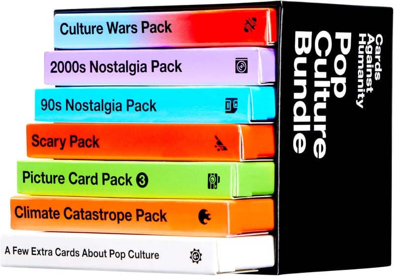 Pop Culture Bundle: Cards Against Humanity with 6 Themed Packs