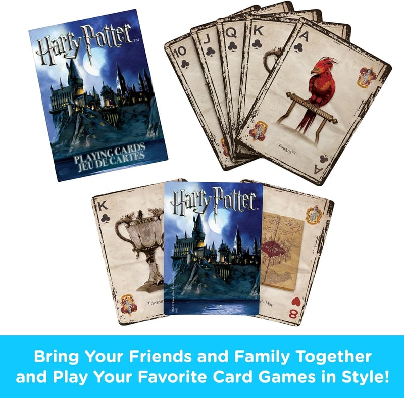 Harry Potter Aquarius Playing Cards - Official Collectible Deck