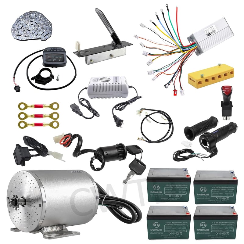 48V 1800W Brushless Electric Motor Kit for Powersports
