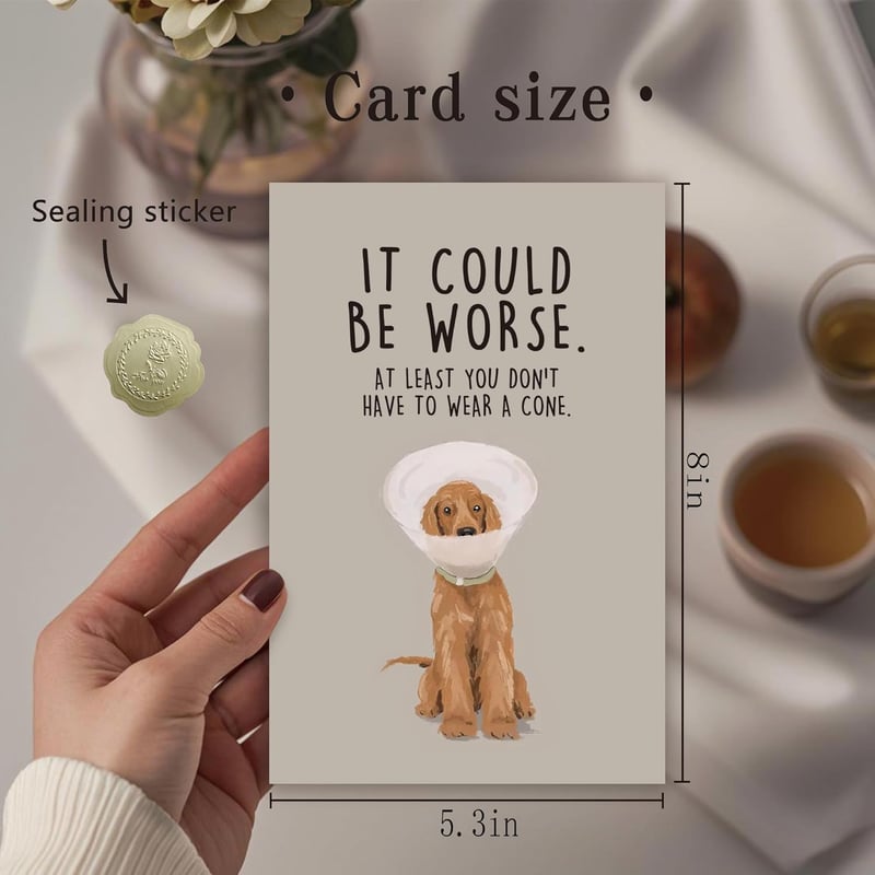 Get Well Soon Humor Card for Friends and Loved Ones