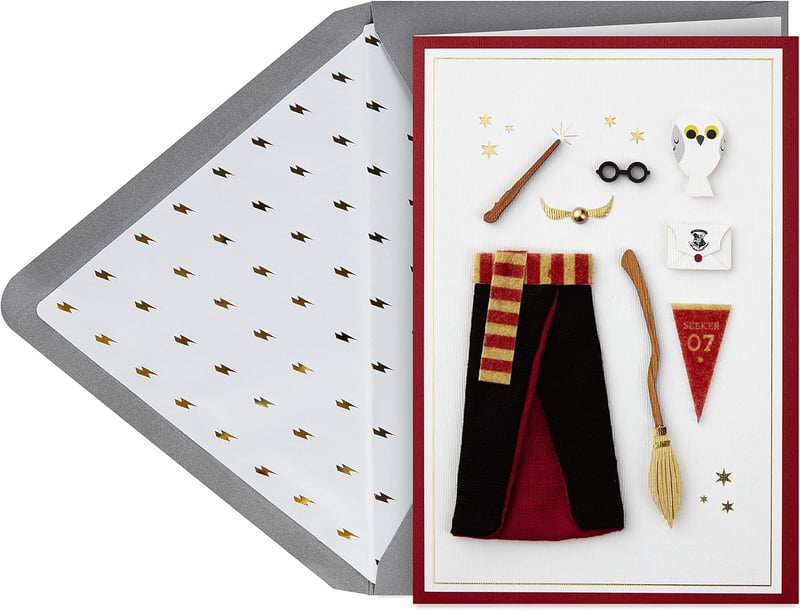 Harry Potter Birthday Card - Hallmark Signature Collection