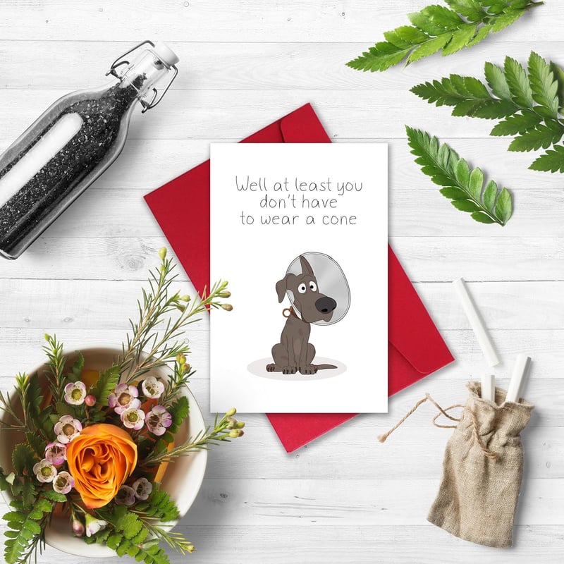 Get Well Soon Card - Humorous Surgery Recovery Gift