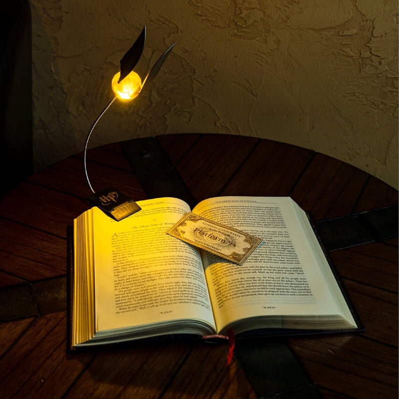 Harry Potter Golden Snitch Reading Light with Clip