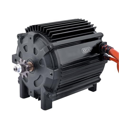 72V 5000W Brushless DC Motor for Electric Go-Karts and Bikes