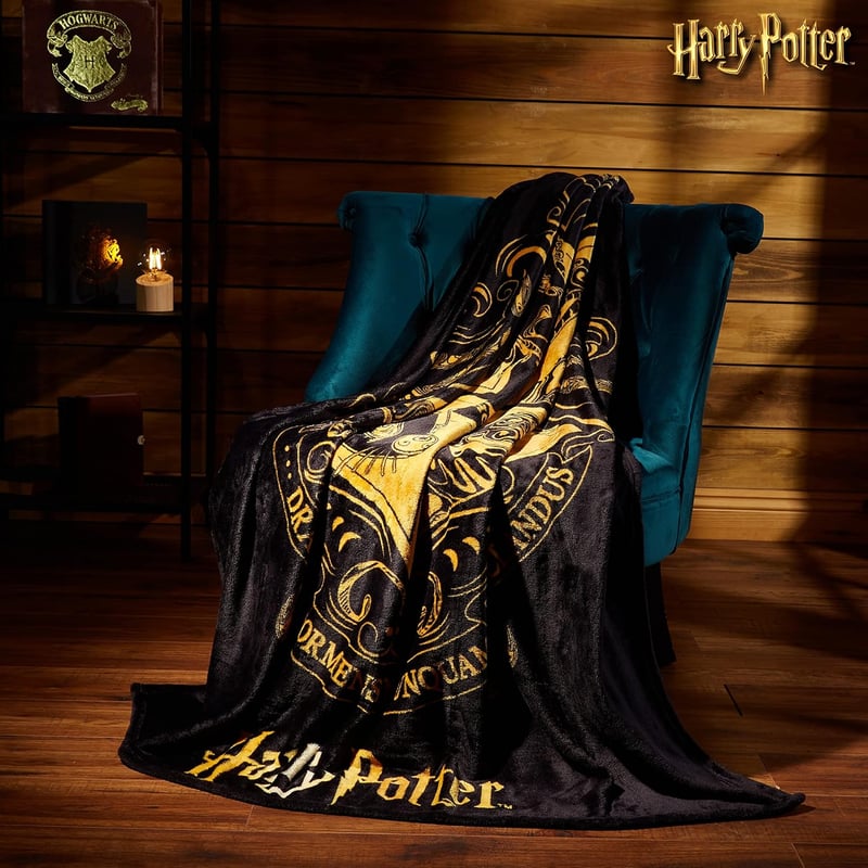Harry Potter Fleece Blanket - Super Soft Cozy Throw 59