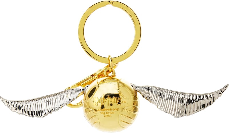 Harry Potter Golden Snitch Pewter Key Ring