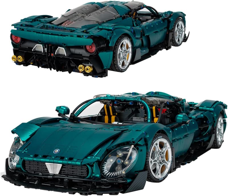 1:8 Scale Sports Car Model Building Set for Adults, 4208 Pieces