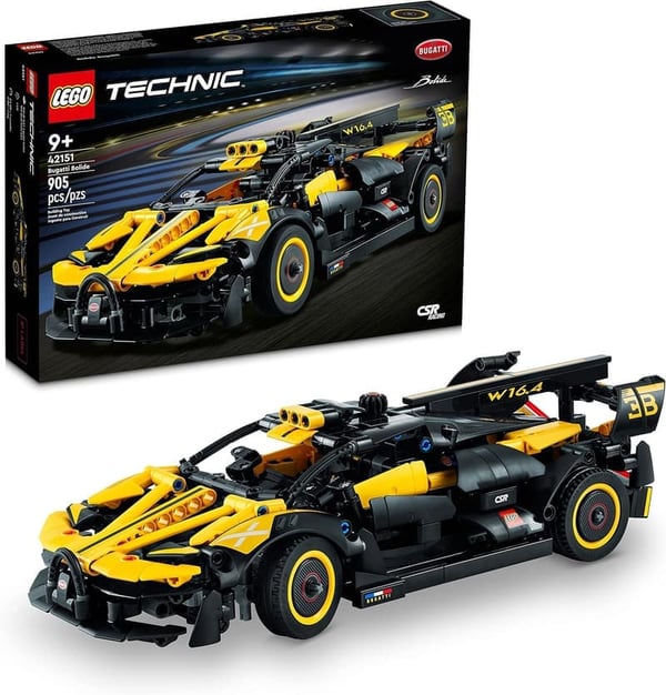 LEGO Technic Bugatti Bolide Racing Car Set for Ages 9+