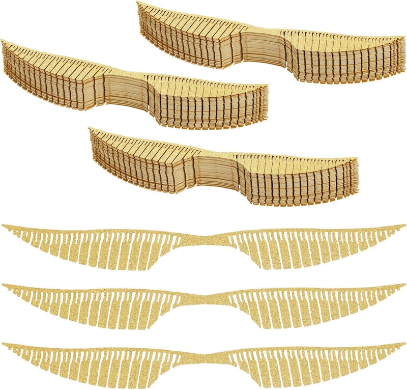 Wizard Birthday Party Chocolate Cake & Cupcake Toppers (50 Pieces)