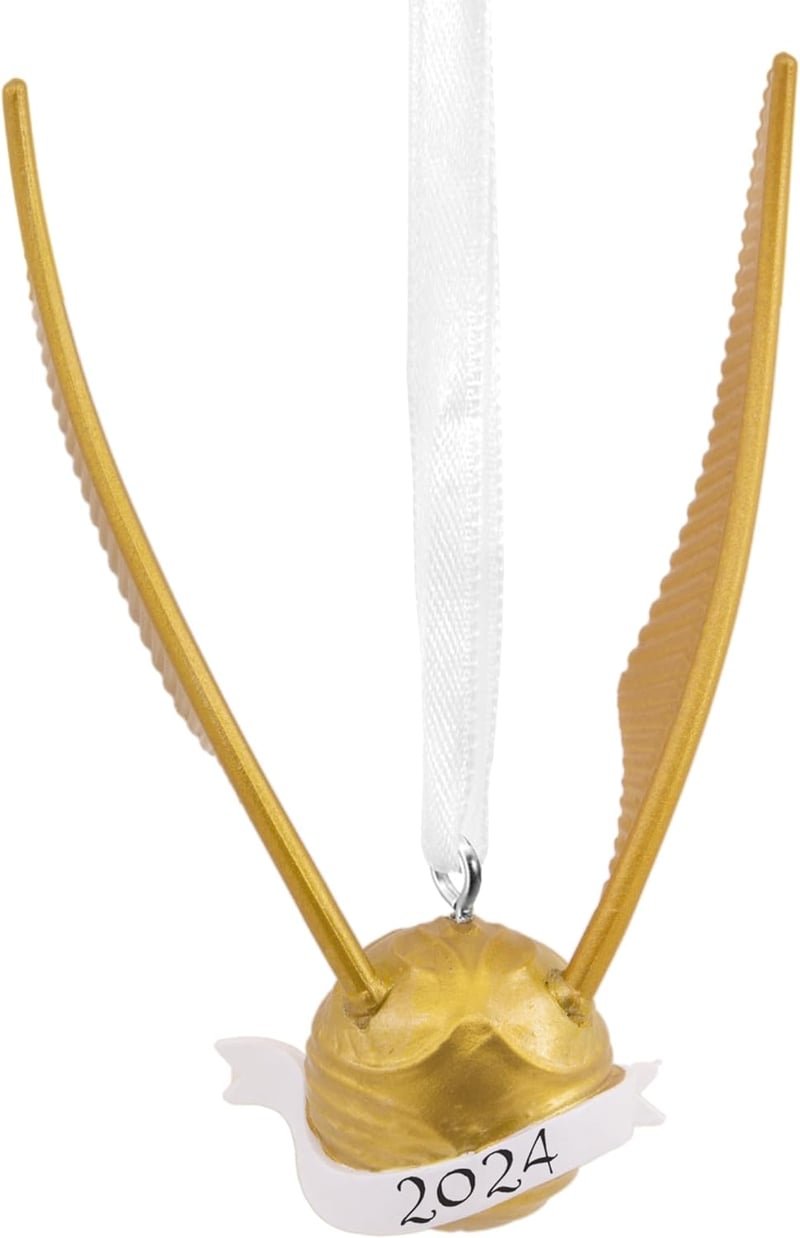 2024 Christmas Harry Potter Golden Snitch Ornament