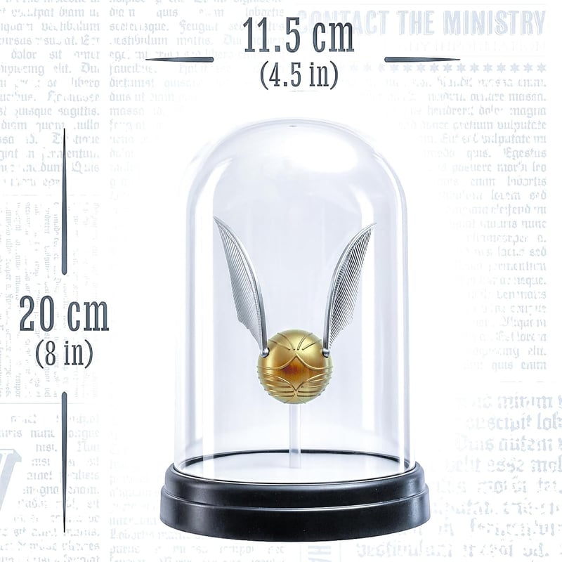 Levitating Golden Snitch Lamp - Unique Home Decor Gift