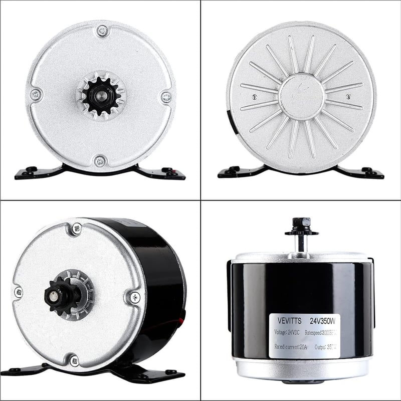 24V 350W Electric Motor for E-Scooter Speed Control