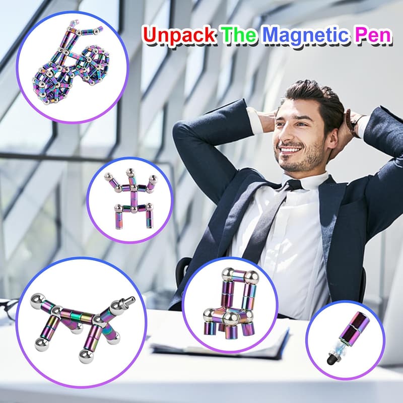 Magnetic Fidget Pen for Teens & Kids, Ages 8-16