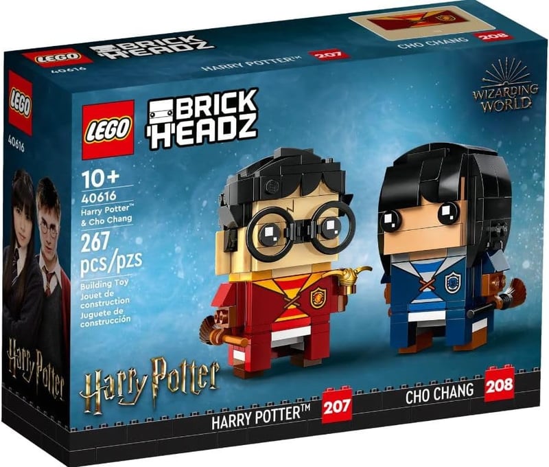 Harry Potter™ & Cho Chang LEGO BrickHeadz Set