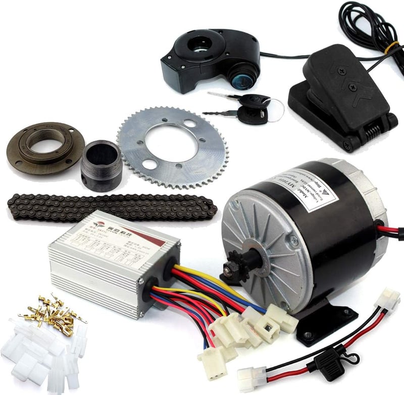 24V 350W Gokart Engine Kit with Gas Pedal for Kids