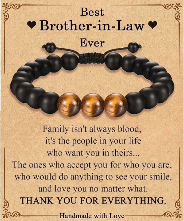 Men's Beaded Bracelet - Perfect Gift for Birthdays & Occasions