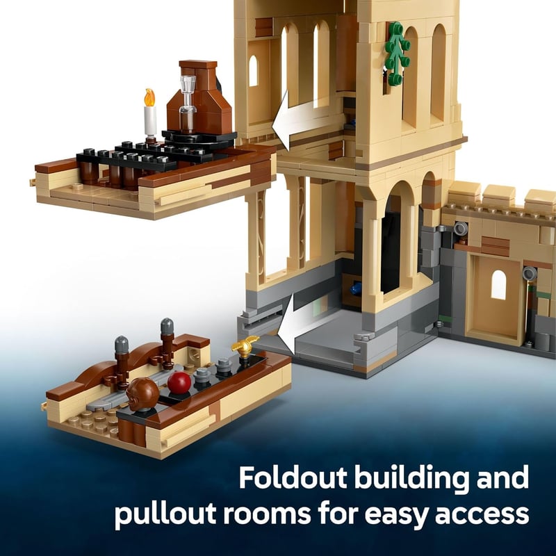 LEGO Harry Potter Hogwarts Castle Flying Lessons Set for Ages 9+