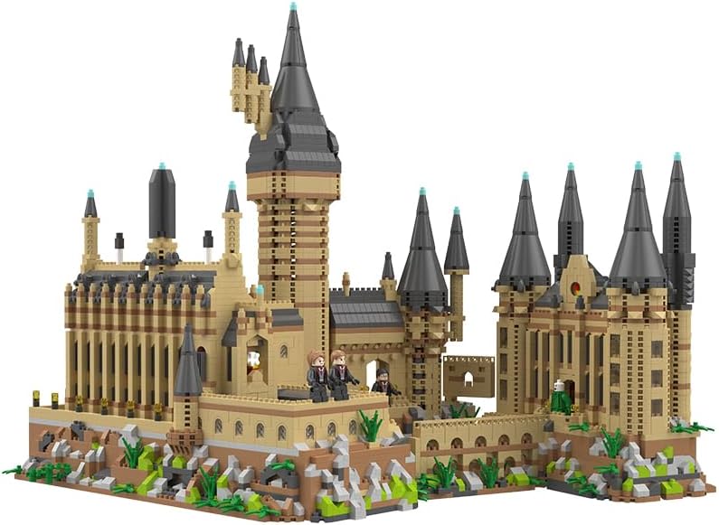 Harry Castle Micro Building Blocks Set (5400PCS) - Architectural Model Toy