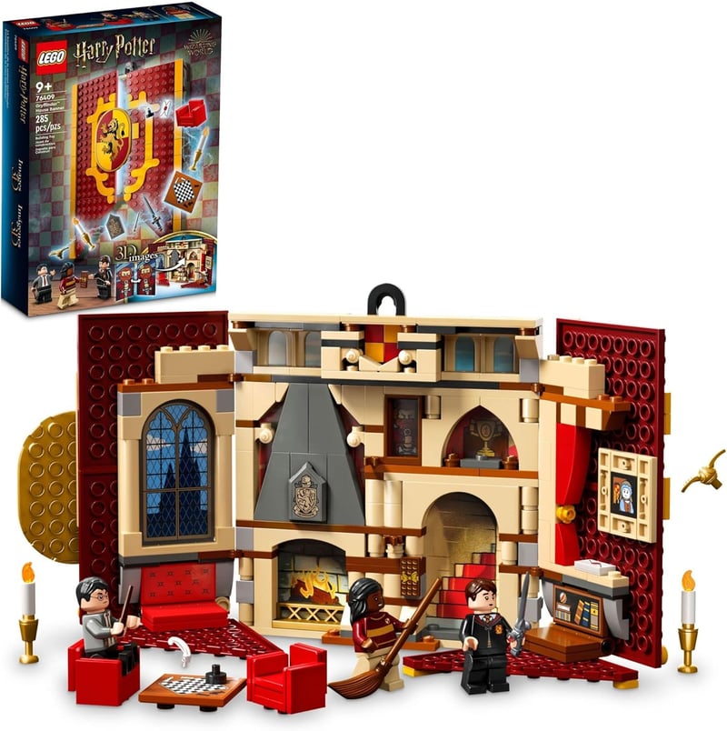 Harry Potter Gryffindor House Banner Set 76409 with Minifigures