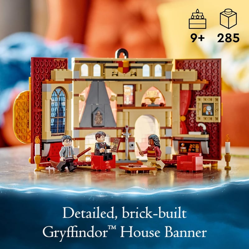 Harry Potter Gryffindor House Banner Set 76409 with Minifigures