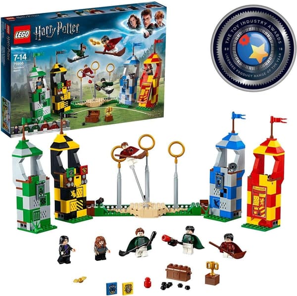 LEGO Harry Potter Quidditch Match Set for Ages 7-14