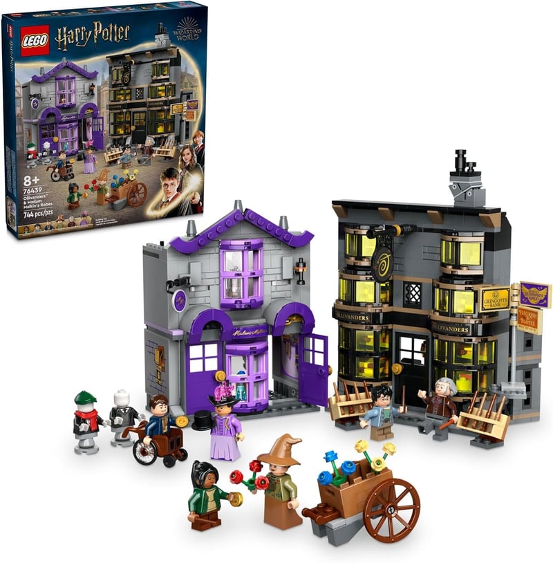 Harry Potter Building Toys: Ollivanders & Madam Malkin's Set
