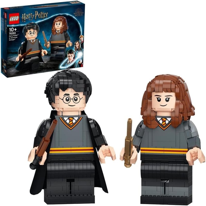 Harry & Hermione Wizarding World Building Set, Ages 10+