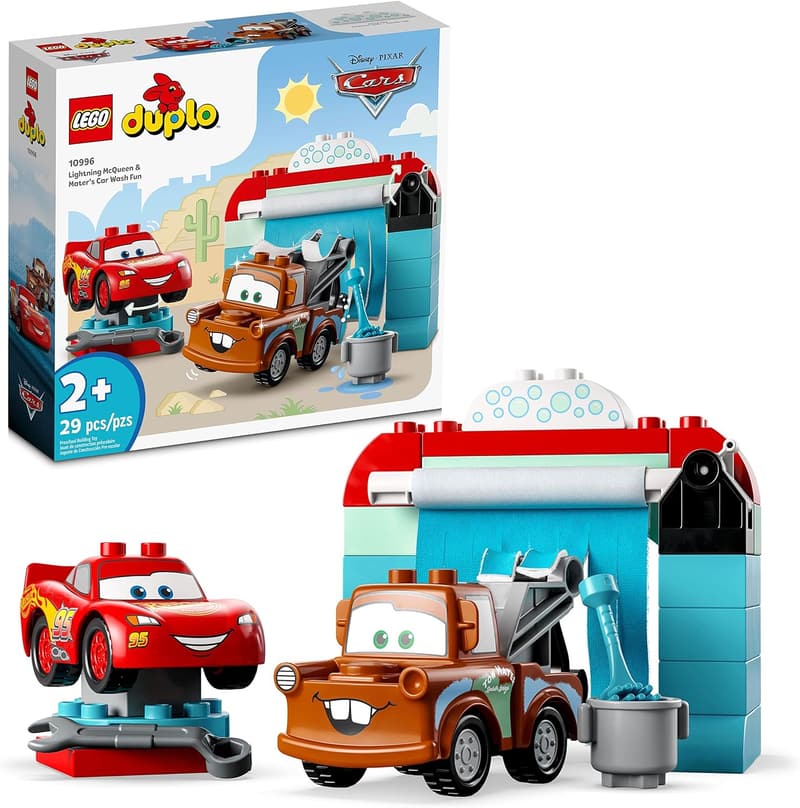 Disney Pixars Cars Car Wash LEGO DUPLO Building Set for Toddlers
