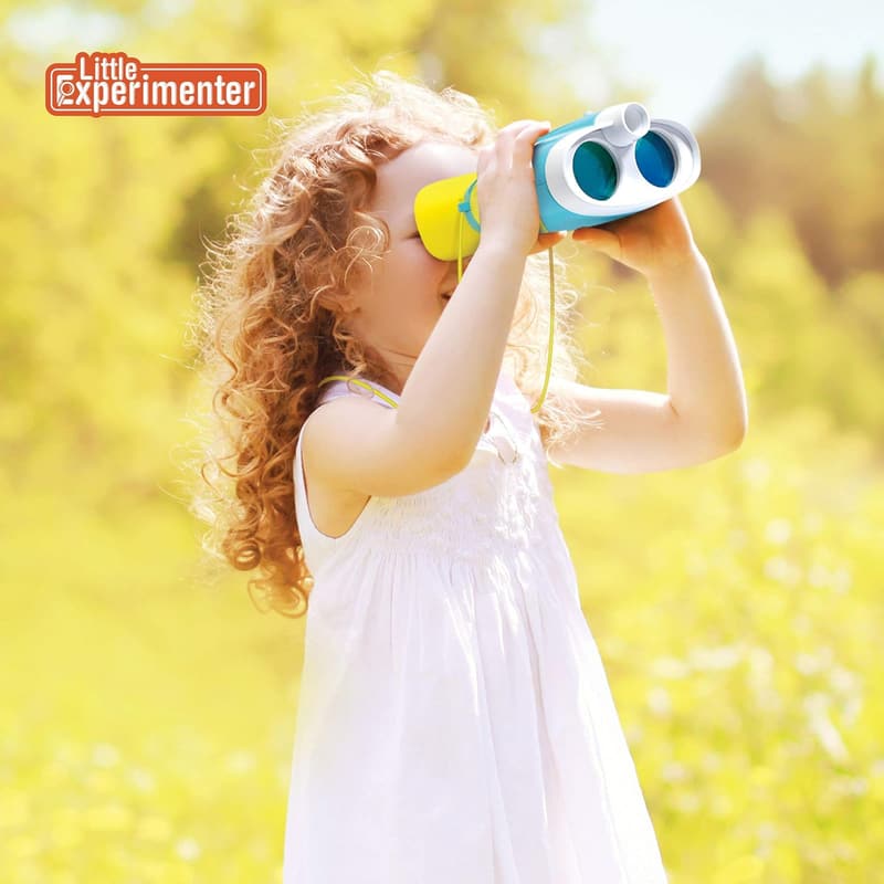 Kid's Night Vision Binoculars with Flashlight – STEM Birthday Gift