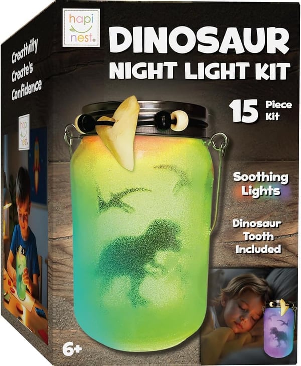 DIY Dinosaur Lantern Kit for Kids' Birthday Arts and Crafts