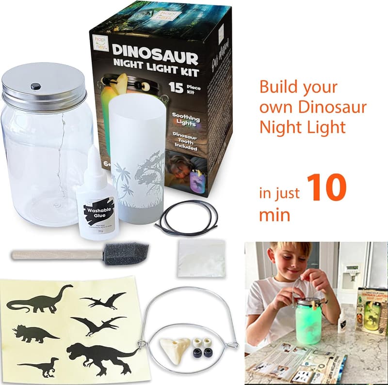 DIY Dinosaur Lantern Kit for Kids' Birthday Arts and Crafts