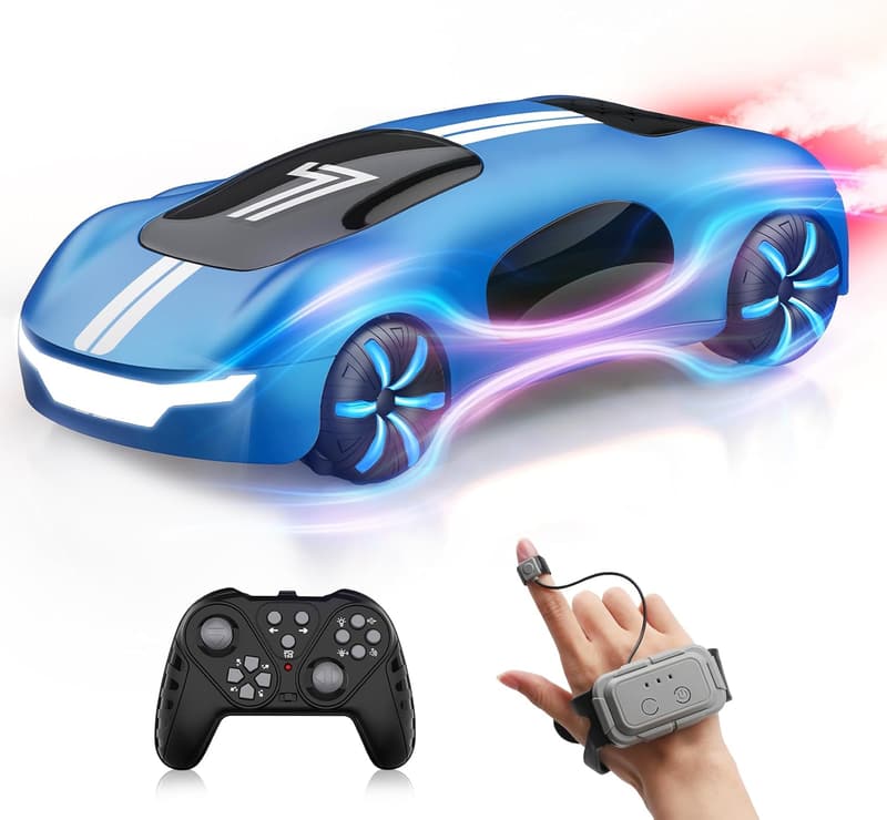 Gesture Control Drift RC Stunt Car with Lights & Sound - Birthday Gift for Kids