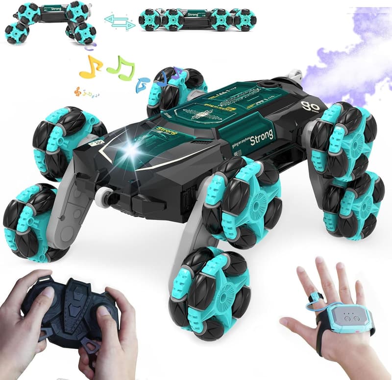 Gesture-Sensing Remote Control Stunt Car for Kids 8-13