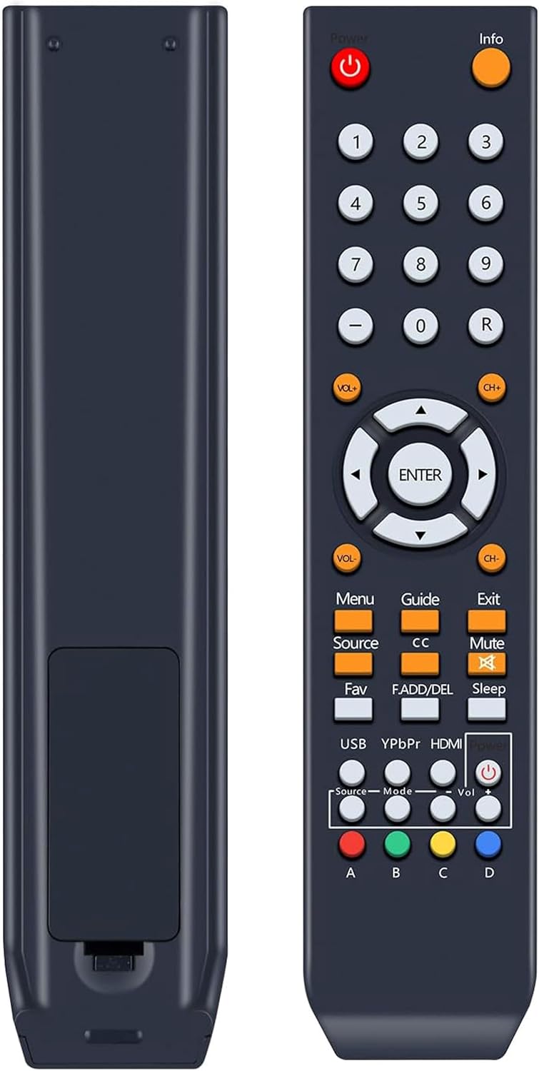 Universal Remote Control for Sceptre LED LCD HDTVs