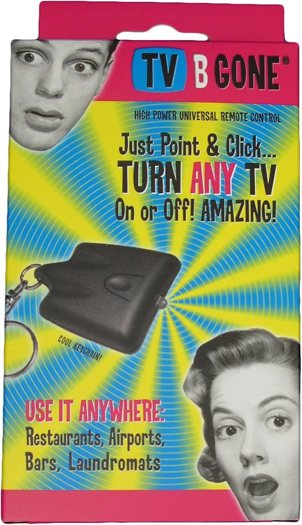TV-B-Gone Remote - Universal TV Power Off for North America & Australia