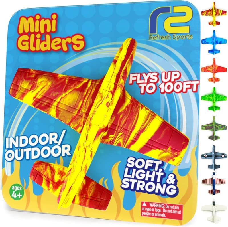 Foam Glider Airplane Toy for Kids - Summer Beach Gift