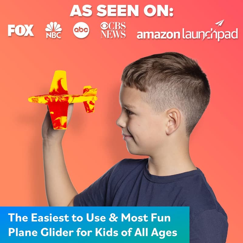 Foam Glider Airplane Toy for Kids - Summer Beach Gift